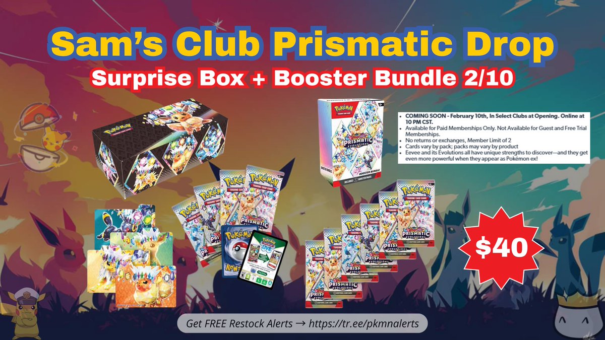 Captain’s Pokemon Restock News tweet media