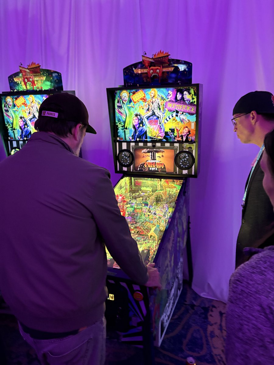 The Juice is loose at Spooky Pinball!