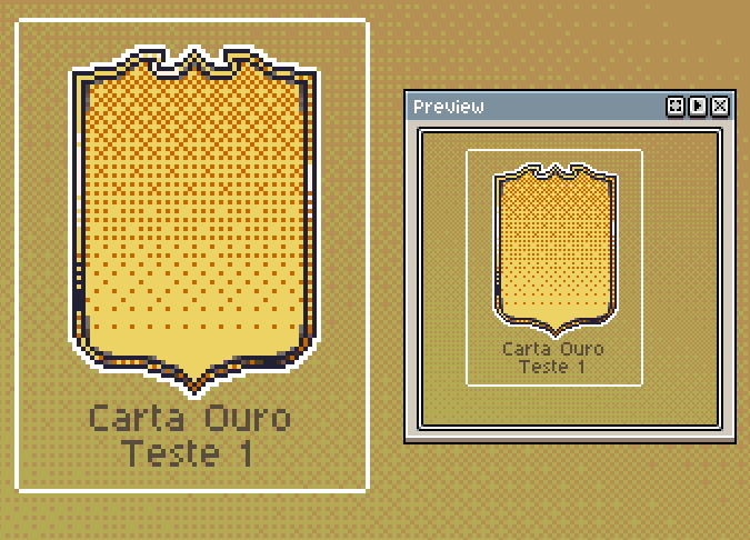 Difícil é ficar quieto quando a mente continua a milhão. Testezinho no pixel art. Quem sabe eu não explore mais da ideia...