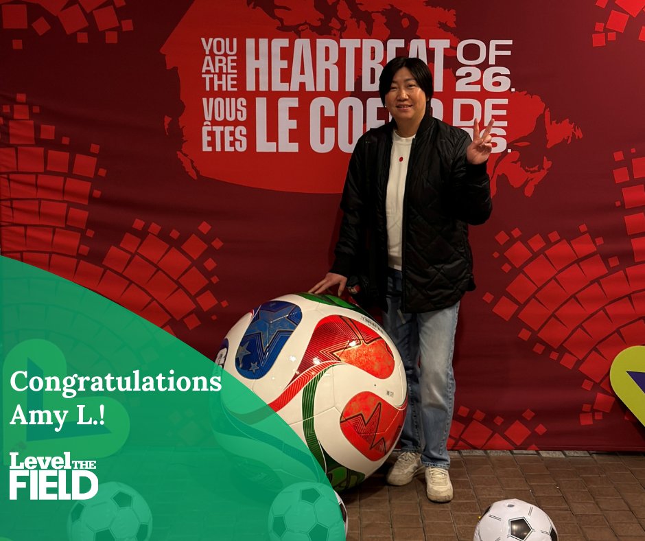 LTFCharity's tweet photo. Amy will be attending a FIFA World Cup 26™ Group Stage Match at BC Place Vancouver!
"𝑰'𝒎 𝒉𝒂𝒑𝒑𝒚 𝑰 𝒄𝒂𝒏 𝒉𝒆𝒍𝒑 𝒔𝒖𝒑𝒑𝒐𝒓𝒕 𝒕𝒉𝒊𝒔 𝒔𝒑𝒐𝒓𝒕 𝒑𝒓𝒐𝒈𝒓𝒂𝒎 𝒔𝒐 𝒆𝒗𝒆𝒓𝒚𝒐𝒏𝒆 𝒈𝒆𝒕𝒔 𝒂 𝒄𝒉𝒂𝒏𝒄𝒆 𝒕𝒐 𝒑𝒍𝒂𝒚 𝒔𝒑𝒐𝒓𝒕𝒔."
𝑨𝒎𝒚 𝑳., 𝑽𝒂𝒏𝒄𝒐𝒖𝒗𝒆𝒓 https://t.co/gIWplzsi3j