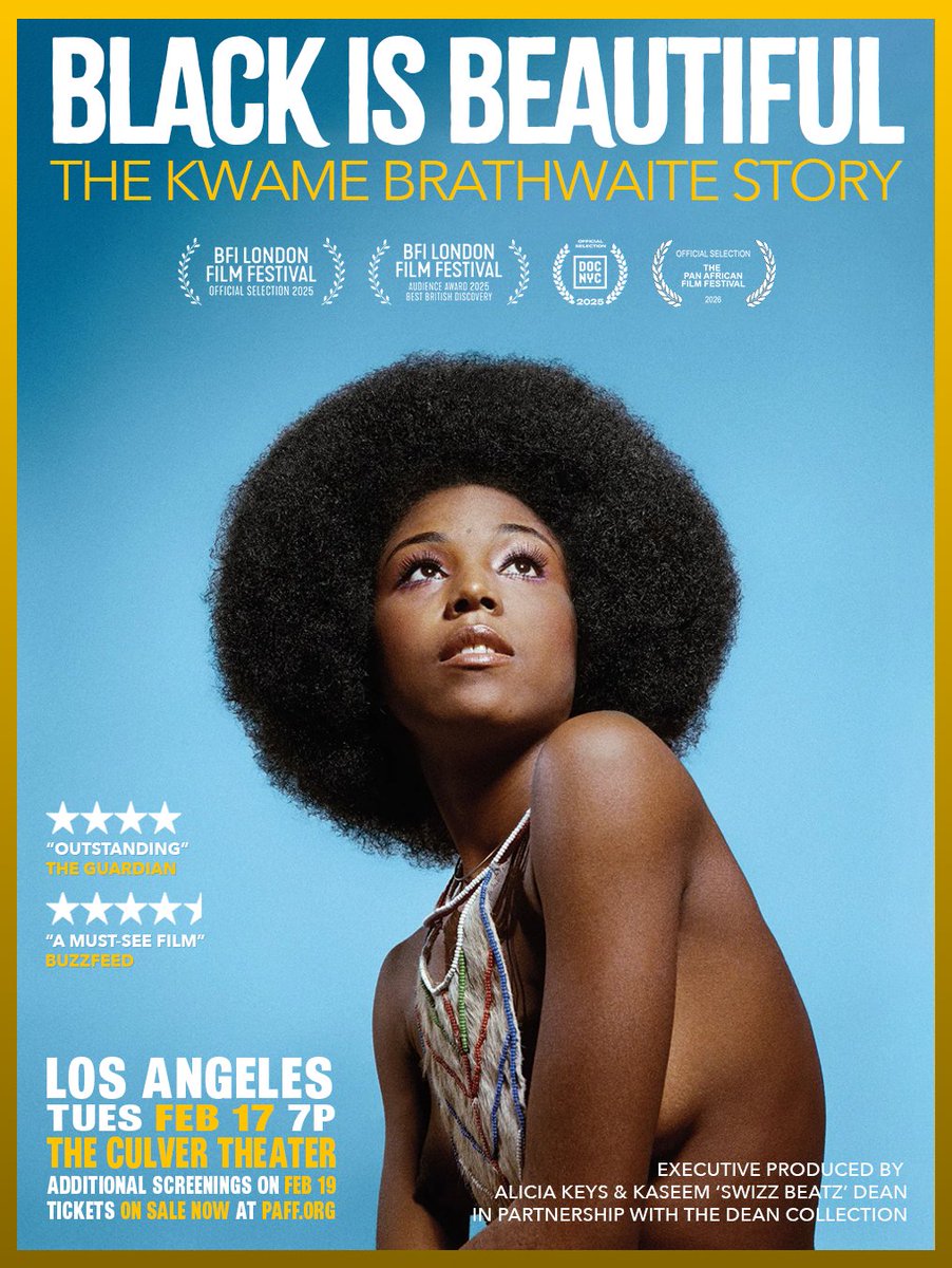 Black Is Beautiful: The Kwame Brathwaite Story tweet media