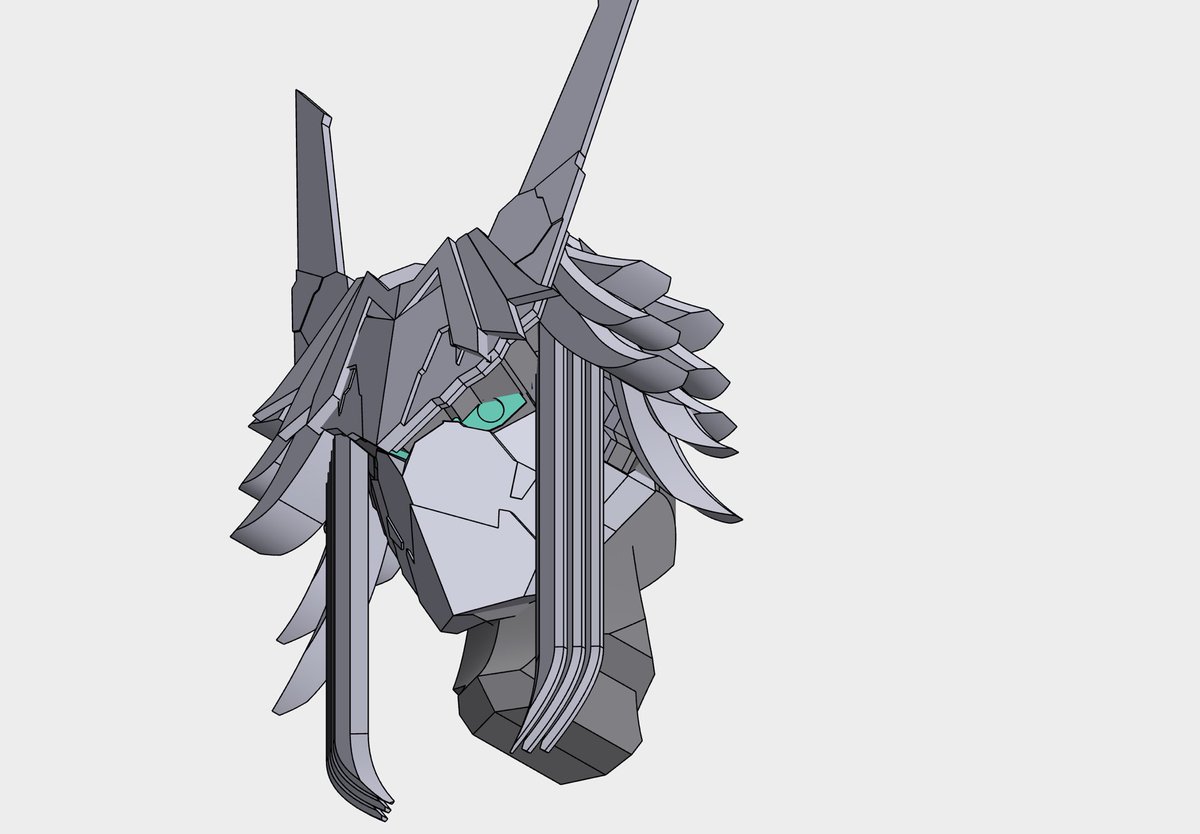 後ろ髪とか作ってないけどいい感じな気がする 