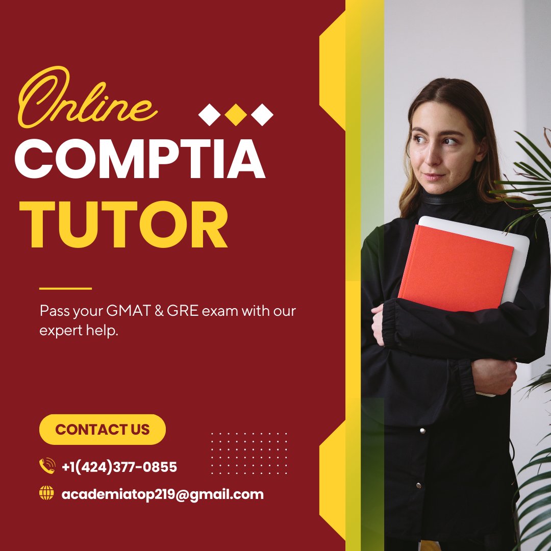 _theeprof's tweet photo. Whether you’re new to IT or upgrading your skills, our CompTIA tutoring gets you certified — fast and confidently.
📲 Contact: +1 (424) 377-0855
#CompTIAOnline #StudyIT #APlusNetworkPlus #SecurityPlusOnline #ITTutors #CyberSecurityLearning #OnlineTraining #StudySmart https://t.co/rL7PRBOmHs