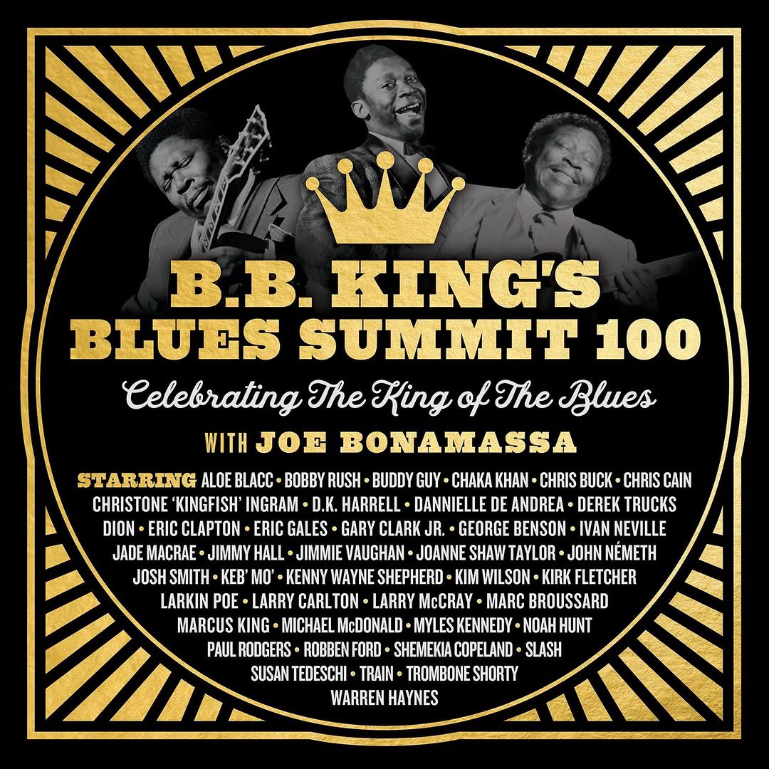 EricClapton's tweet image. .@JBONAMASSA's 'B.B. King's Blues Summit 100' - A tribute album to celebrate the 100th birthday of the legendary B.B. King is available now, featuring Eric Clapton and @ChakaKhan on the song "The Thrill is Gone."