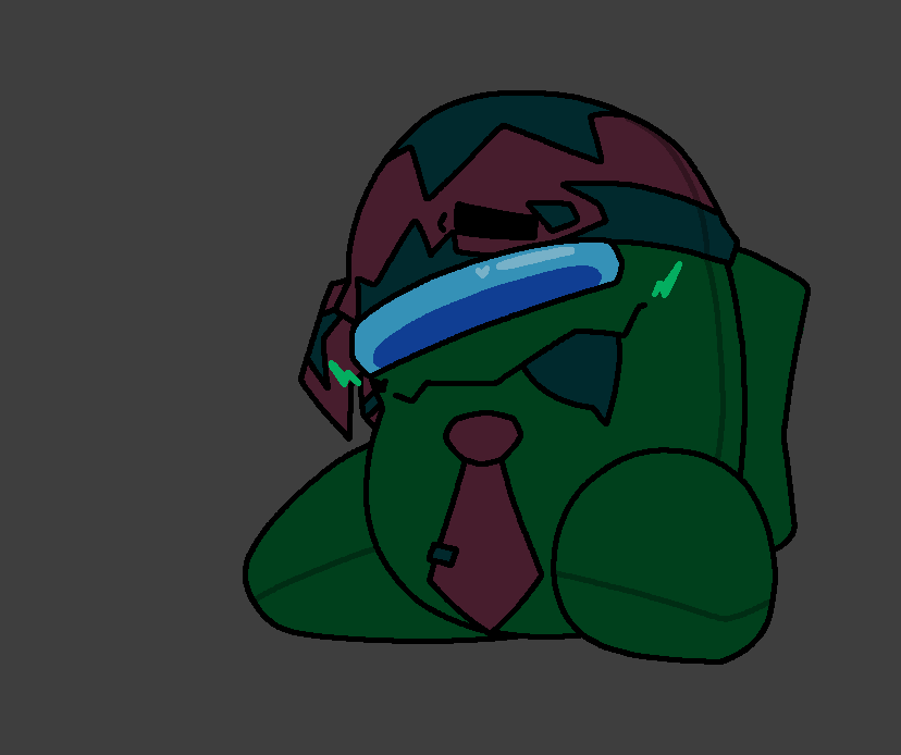 norskeidiot's tweet photo. i turned my friend's green vs impostor design into a plushie 100%... wow... https://t.co/jm9wZufYvX