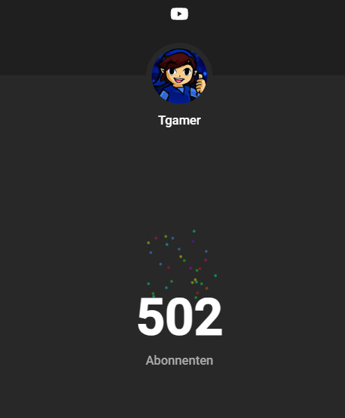 ES IST GESCHAFFT!
Ich habe die 500 Abonnenten endlich erreicht. Vielen Dank an alle die in letzter Zeit supportet haben! <3
Das gibt mir fette Motivation weiter zu machen und so wirds auch (hoffentlich) werden :)