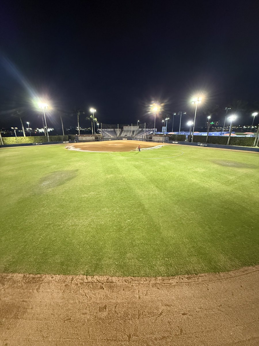 Opening weekend for <a href="/FAUSoftball/">Florida Atlantic Softball</a> is complete after a quick 17 game tournament. Below freezing temps and unexpected rain made for an interesting week, but we pushed through. Many thanks to the crew for their work, we will do it again with 6 teams here next weekend