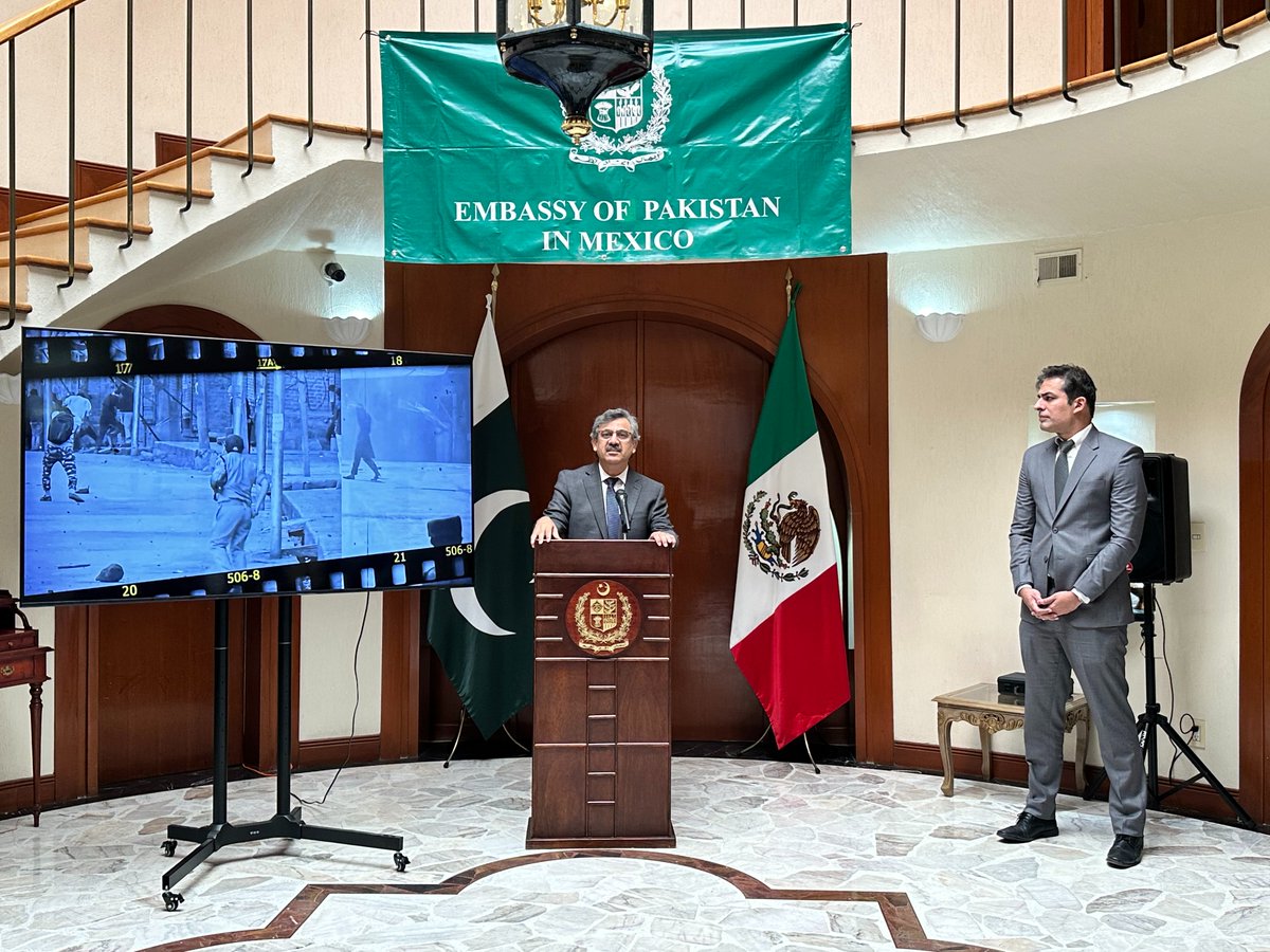 Pakistan Embassy Mexico tweet media