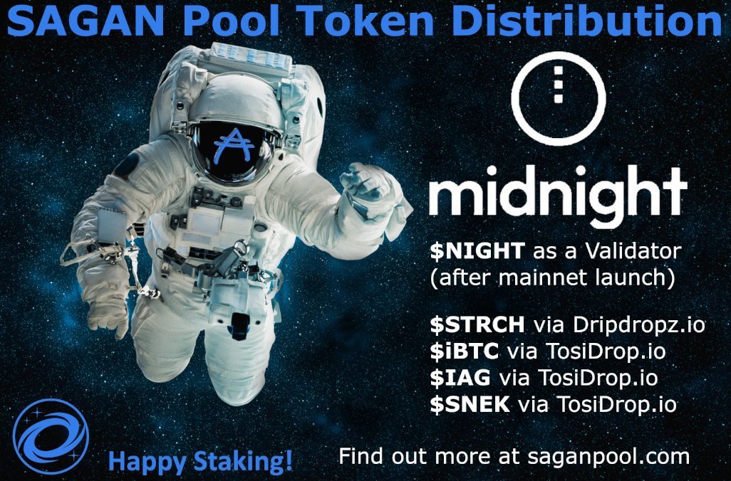 SaganPool | T: SAGAN | Mithril | $STRCH tweet media