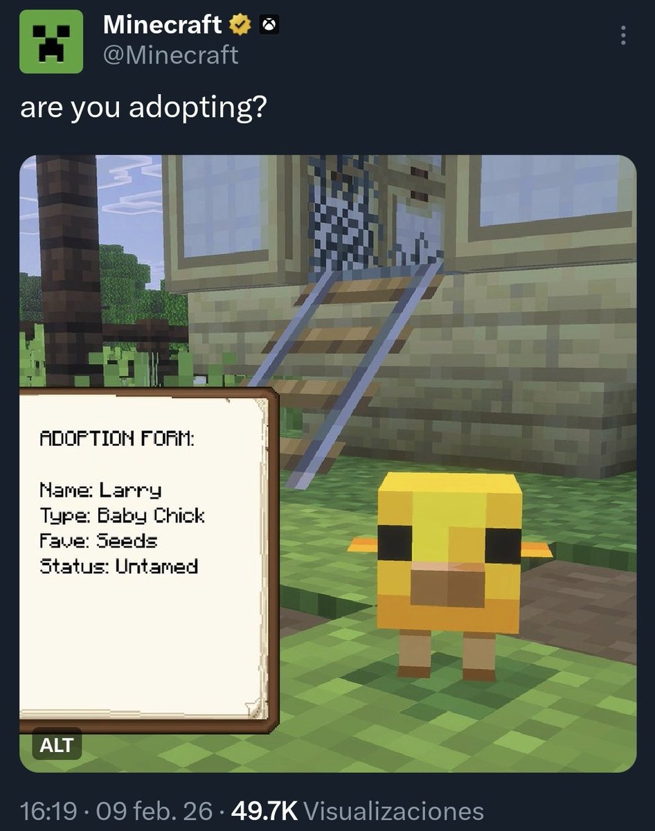 Parece que borraron el post, seguro nunca tuvieron la intención de que se entienda como una pista de algo nuevo.

Abrazo al CM, es complicado postear algunas cosas cuando antes ya han habido spoilers así :(