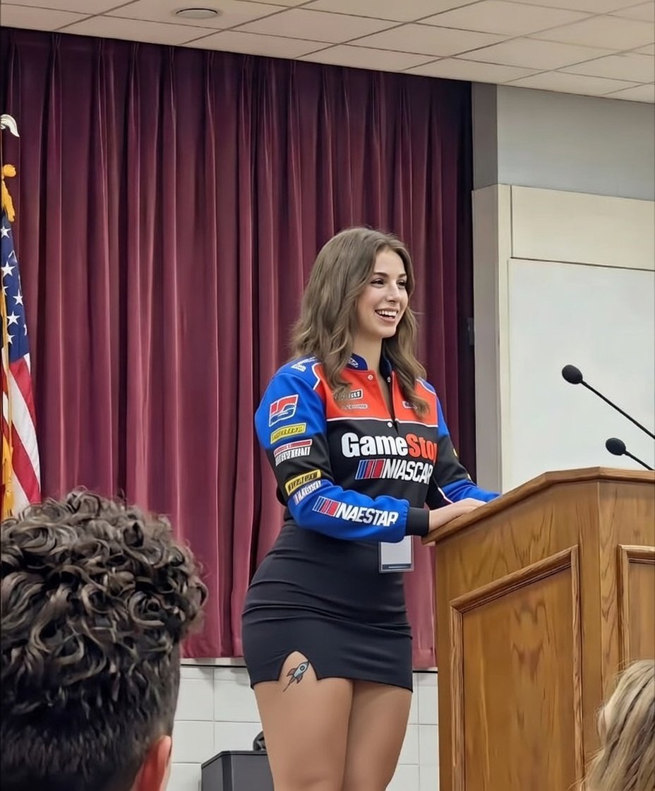 RoaringSensei's tweet image. A nice @GameStop jacket can improve even the best of pictures...