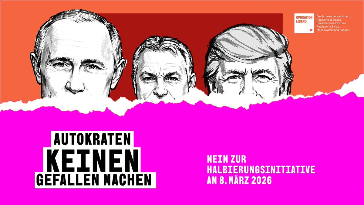 #srf #Halbierungsinitiative sind uns 82 Rappen oder 0.82 Fr. pro Tag zu teuer für eine Objektive und gut recherchierteBerichterstattung? Dies darf nicht passieren, schützen wir unsere #Demokratie in Zeiten von #Trump , #Putin , #Orban und weiteren.