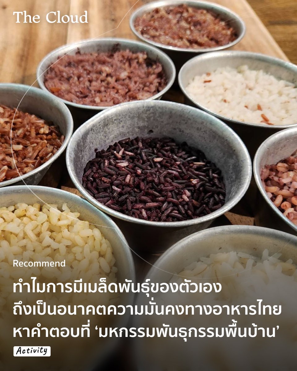 ว่ากันว่าเมล็ดพันธุ์คือจุดเริ่มต้นของอาหาร และอาหารคือรากฐานของชีวิต หากวันหนึ่งโลกต้องเผชิญความผันผวนจากการเปลี่ยนแปลงสภาพภูมิอากาศและความขัดแย้งระดับโลก คำถามสำคัญอาจไม่ใช่แค่ว่าเราจะกินอะไร แต่คือเรายังมีเมล็ดพันธุ์ให้ปลูกต่อหรือไม่