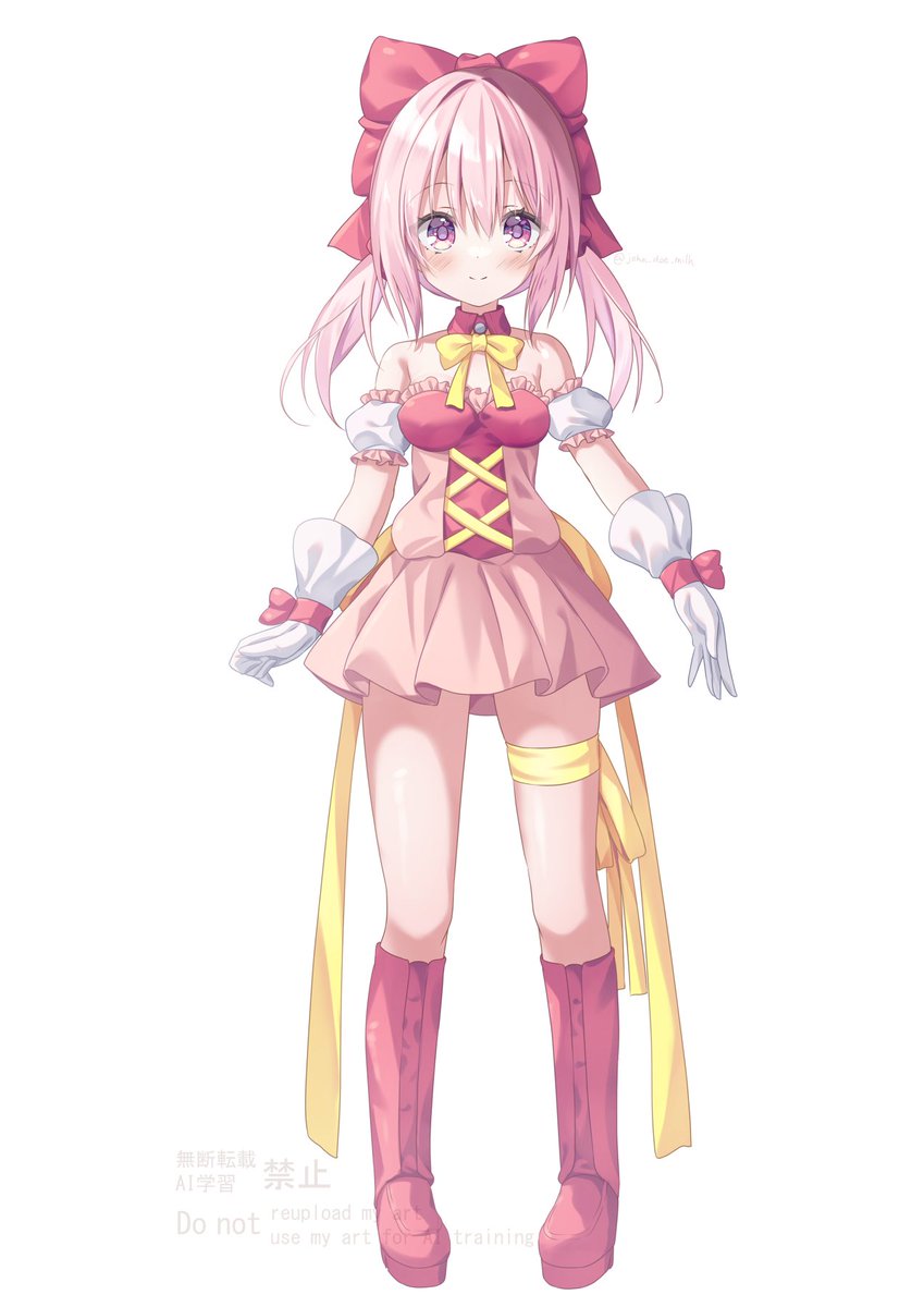 オリジナルピンクちゃんの全身