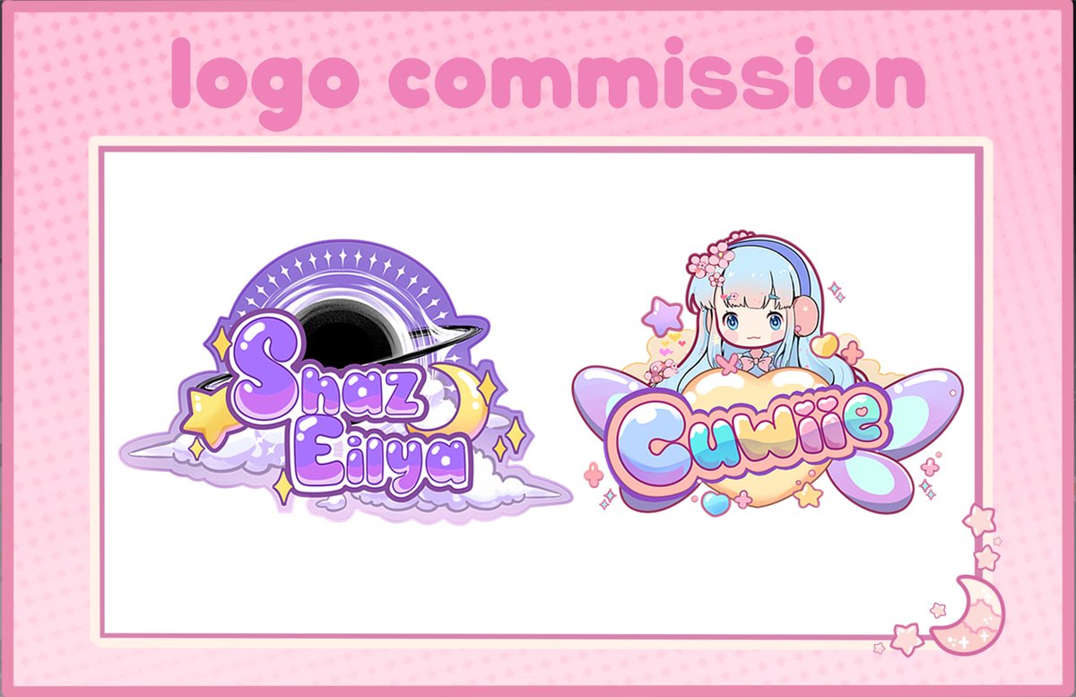 #opencommission  FOR LOGO
you can find me through X chat or my vgen : vgen.co/Cuwiie1

#Logo #LogoDesign #vtuberlogo #Vtuber素材 #streamer #GraphicDesign  #VGenComm #commissionsopen #commissionart