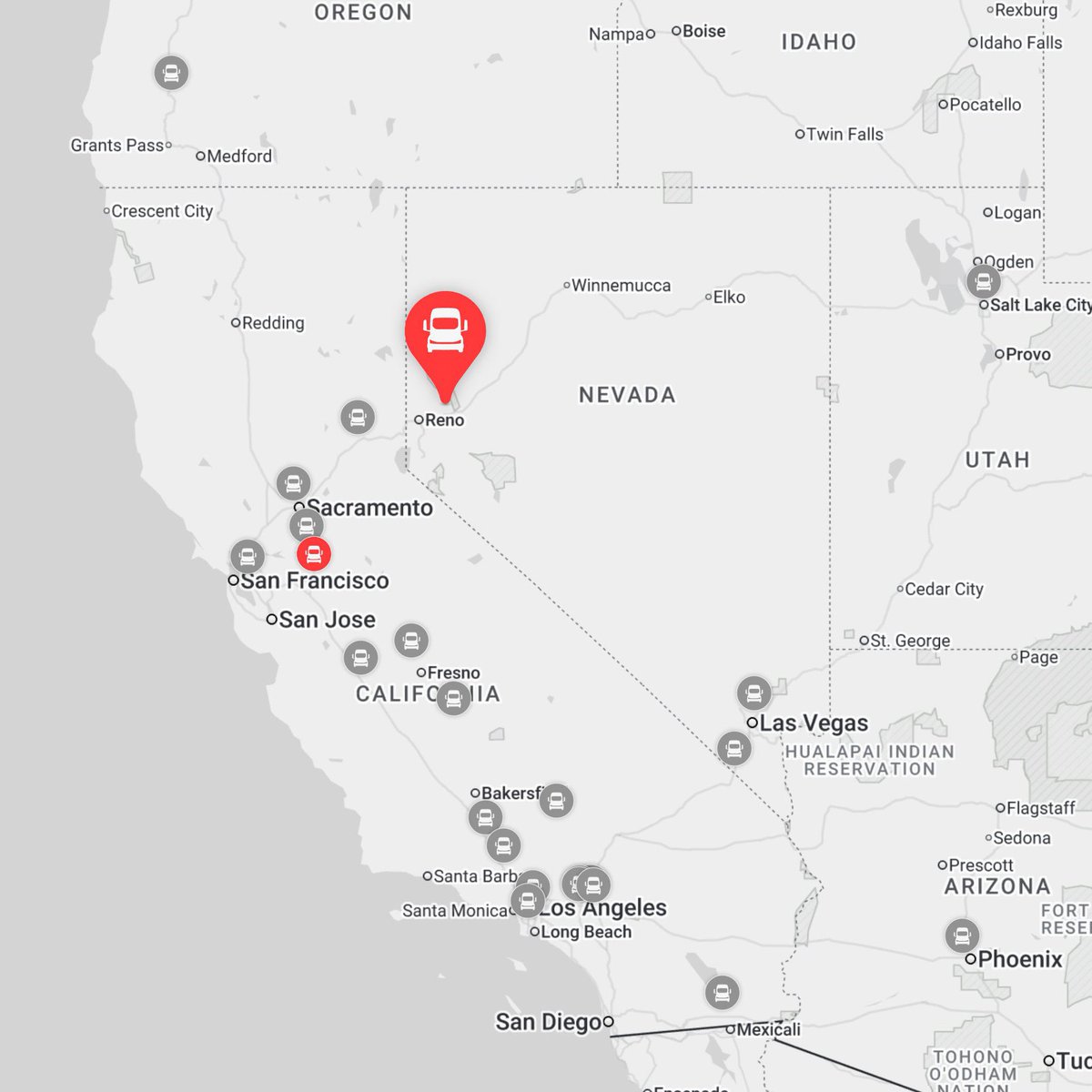 TheTeslaLife's tweet image. #Tesla has added #TeslaSemi #MegaChargers to it’s charging map!