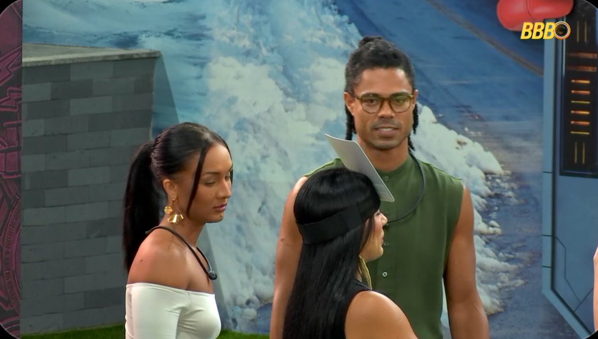 Dantinhas's tweet image. Breno dizendo que Ana Paula não defendeu a Milena nos momentos que a sister precisou. #BBB26