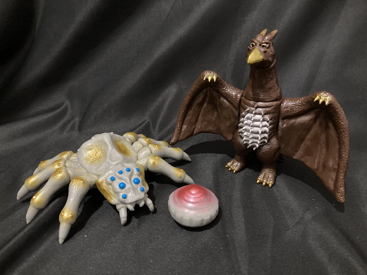 ワンフェス26Wで『サンガッツ本舗』さんの『クモンガ&キラアク円盤』と