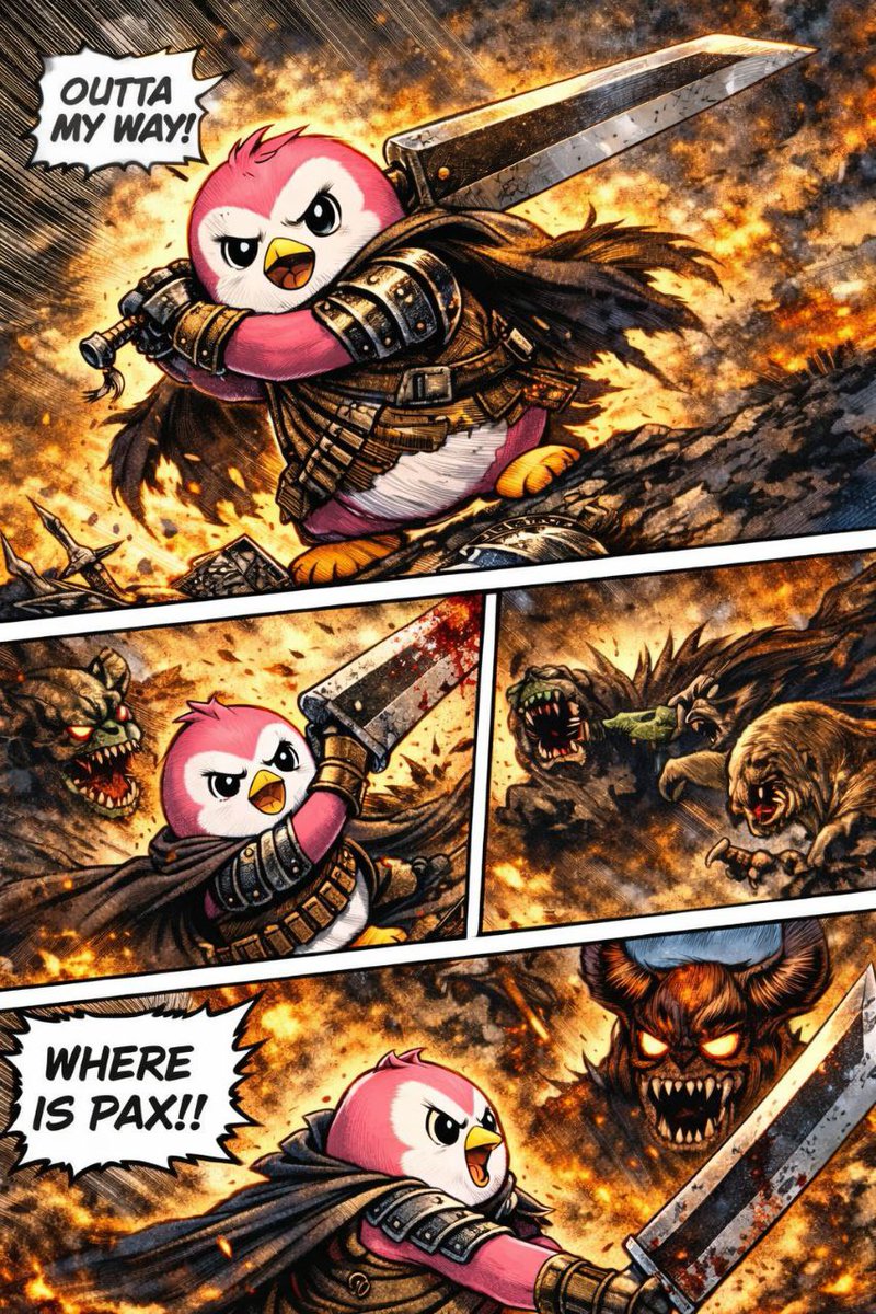 Anything for love!  $Polly 🩷+🩵 $Pax

#RelationshipGoals #relationships #Wholesome #PollyVibes $Pengu <a href="/LilPudgys/">Lil Pudgys</a> <a href="/pudgypenguins/">Pudgy Penguins</a>