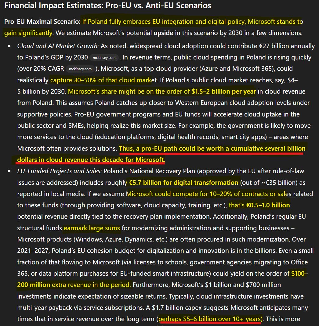 Microsoft + Bill Gates + Steve Ballmer have given over $100 million to the Obama Foundation to destroy the right-wing populist party in Poland. In turn, Microsoft stands to make tens of billions of dollars if this Obama-led regime change is successful. What philanthropy!