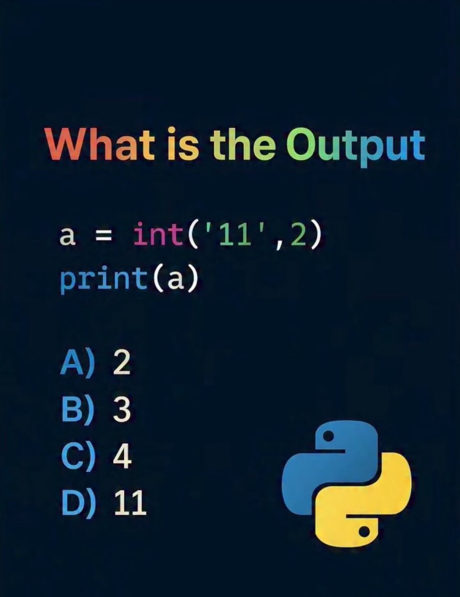 Python Developer tweet media