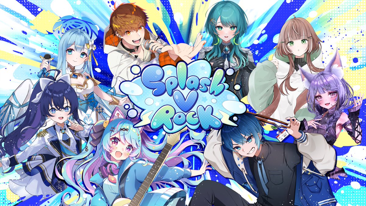 yumesaki_miu325's tweet image. ✦:──────────

　#スプラッシュVロック 
　　　全参加者決定.ᐟ.ᐟ

   ──────────:✦

🗓2026.3.28 （SAT）16:30〜START‼︎

たくさんのご応募ありがとうございました…！！
当日はこのメンバーで精一杯盛り上げていきたいと思います✨✨

参加者様はリプにつなげてます🩵