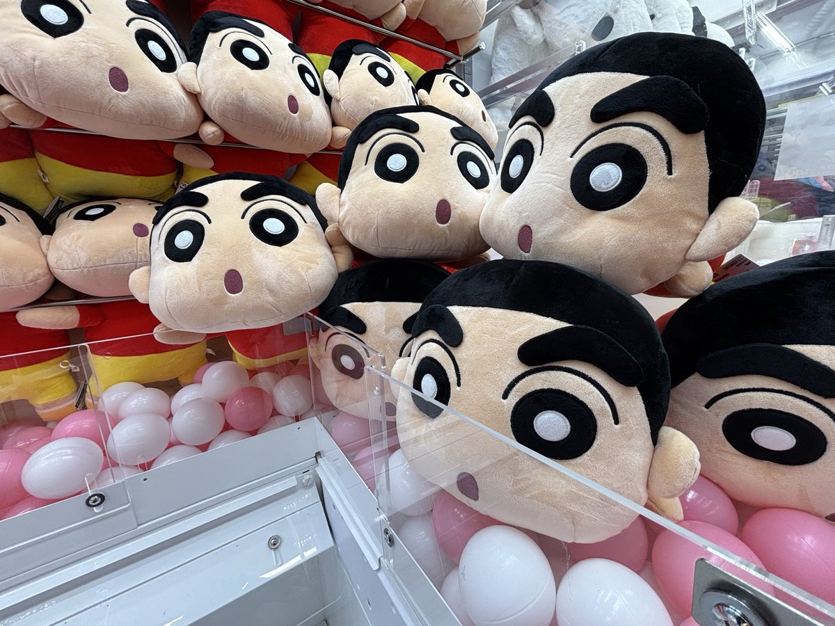 ⭐️新景品入荷情報⭐️ #クレヨンしんちゃん めちゃもふっと