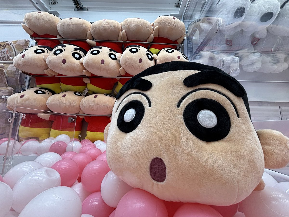 ⭐️新景品入荷情報⭐️ #クレヨンしんちゃん めちゃもふっと