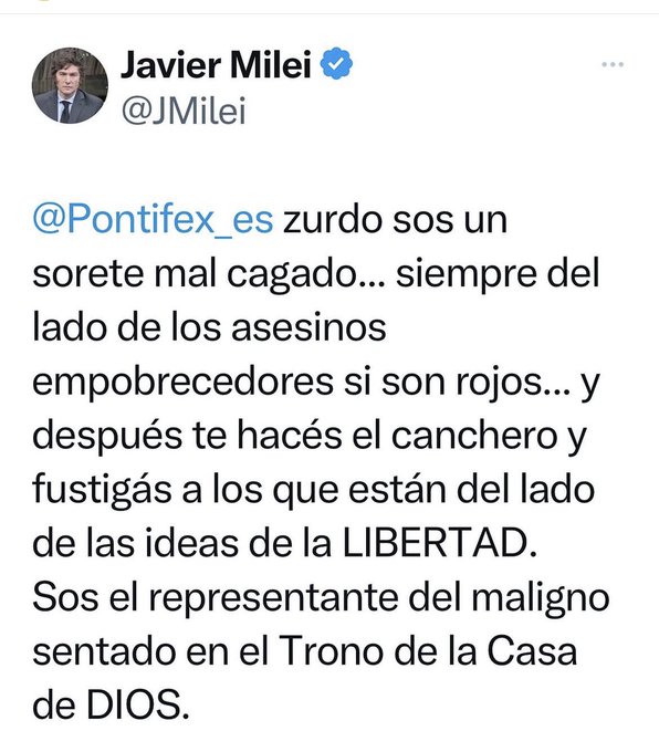 <a href="/clarincom/">Clarín</a> Todos los degenerados, pedofilos e incestuosos contra Francisco.