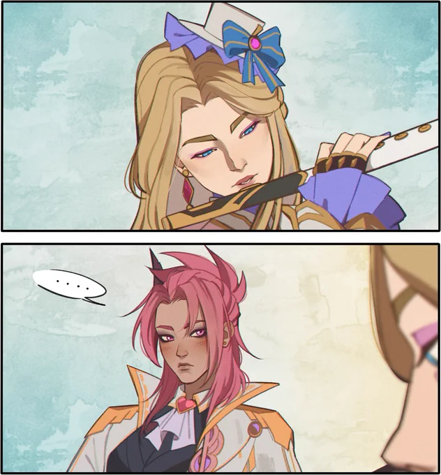 At least I was able to make some use of this

#Riven #Caitlyn #LOL 