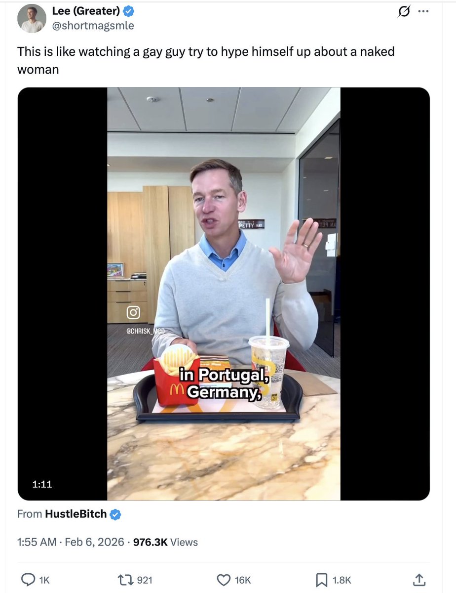 Human Peacocking tweet media