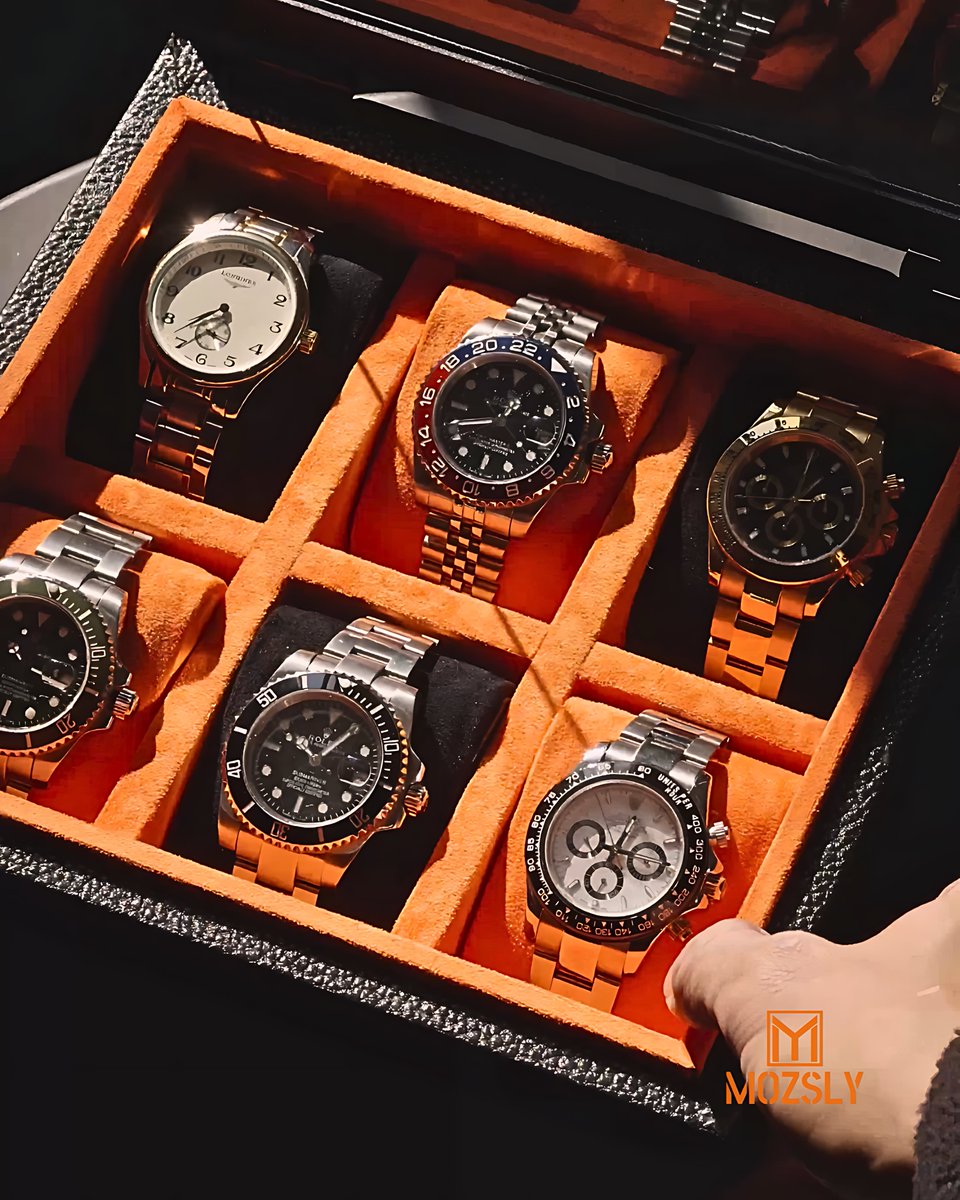 mozsly51388's tweet image. Order makes collecting easier.
When every watch has its place, choosing one becomes effortless.
More at 🔗 Link in bio
#Mozsly #watchbox #watchlover #AutomaticWatch #watchcollector #watchstorage #watchcollection #watchlifestyle #watchlifestyle #designdetails #gentlemanstyle