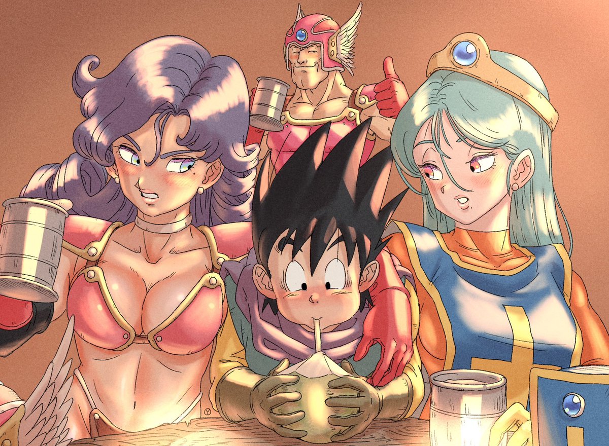 セクシーギャル、すごろく、カジノ、格闘場、メタル狩り、樽つぼタンスあさり、ぱふぱふ屋、温泉、あぶないみずぎ。

教育に良いとか悪いとかじゃなくて、ドラクエの煩悩はもはや様式美。

ドラクエ３、38周年おめでとうございます🥳

#DQ3 #ドラクエ3祝38周年