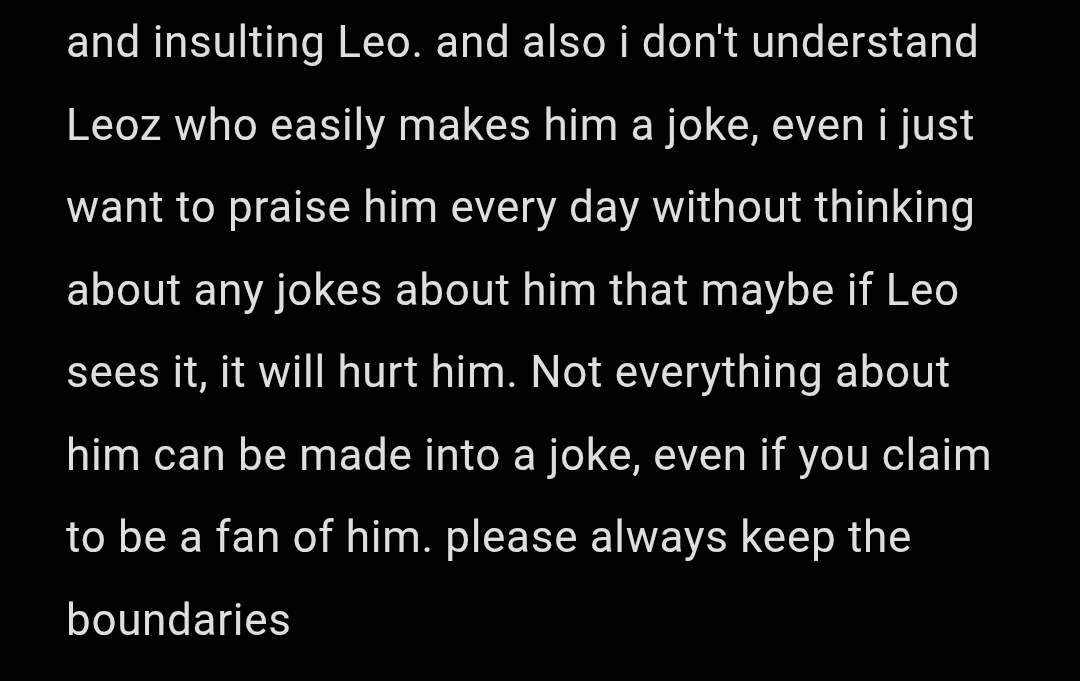 Nuguuuuu8's tweet image. can't anything Leo or anyone else says not always be related to the ship's agenda. bcoz things like that are always associated with him, his name is always remembered in every word he says and in the end, Leo is often the butt of jokes and ended up being used as a field for shady