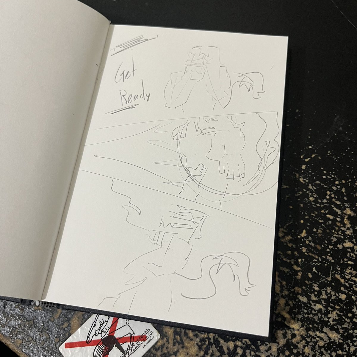 Me trying to make comic