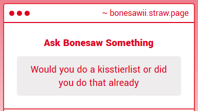 BONESAWII's tweet photo. BoneSaw has not But Bonesaw not sure If Bonesaw Want to https://t.co/I9izgB7wkn