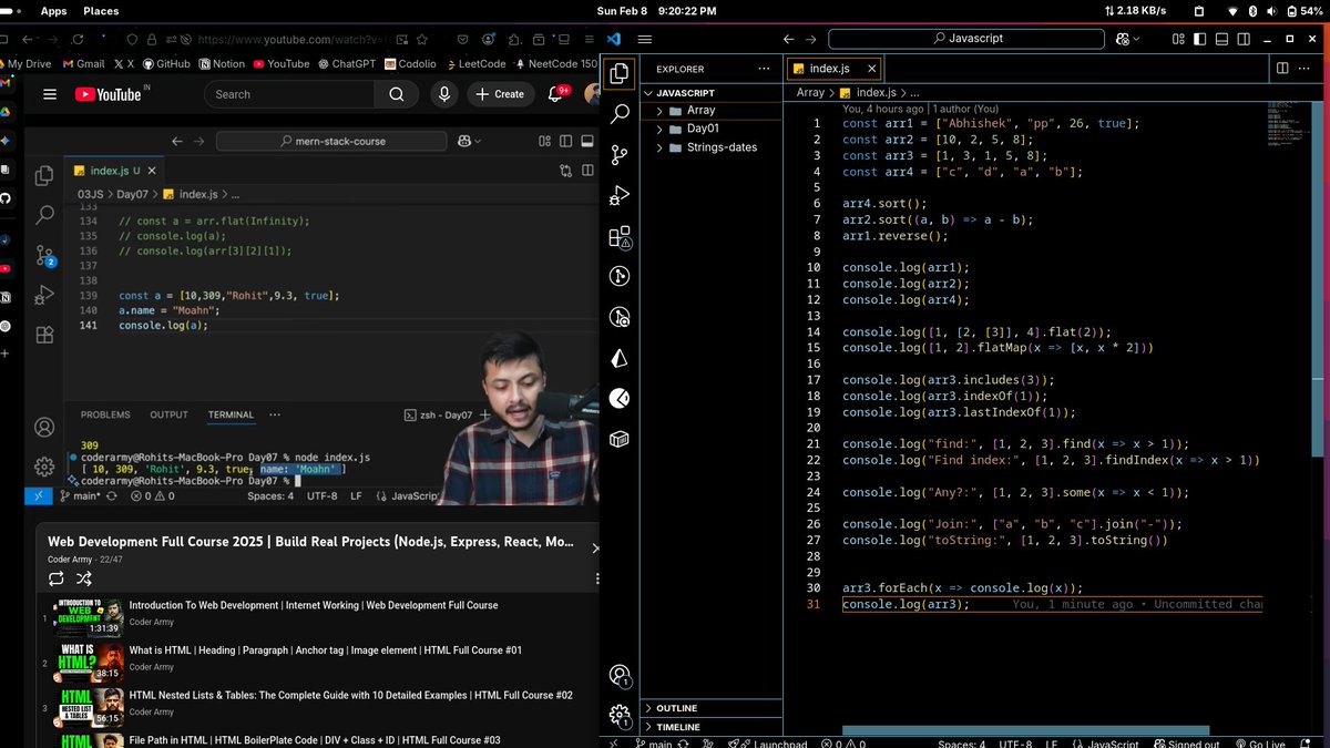 Day 56 / #90DaysOfGrind 🚀

Yesterday's log:

> 🏋️ Workout ✅

> 💻 DSA ✅
   - Recursion
   - Solved 2 problems

> 👨‍💻 Dev ✅
    - Js Arrays

> 📚 Book read ❌