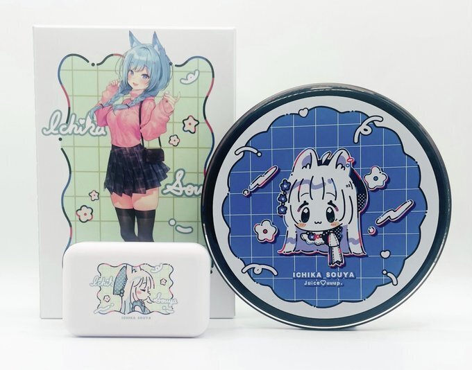 ななしいんく 所属Vtuber『#宗谷いちか 』コラボワイヤレスイヤホン