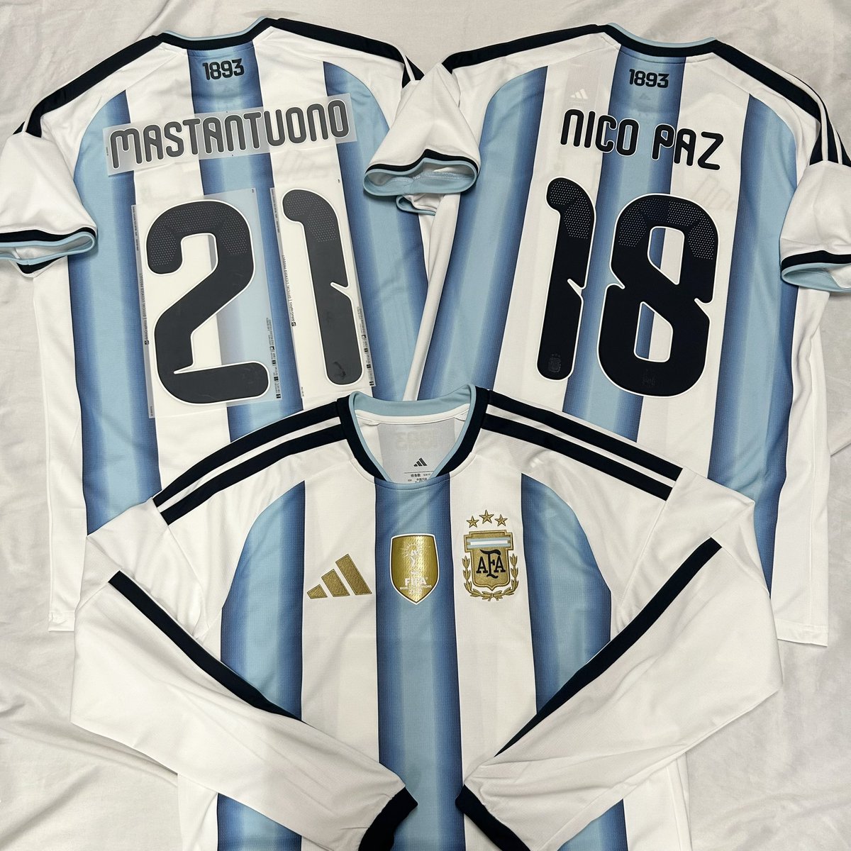 fcFA OPEN 11:00-18:00 🇦🇷 #アルゼンチン代表 次世代を担う逸材2選手