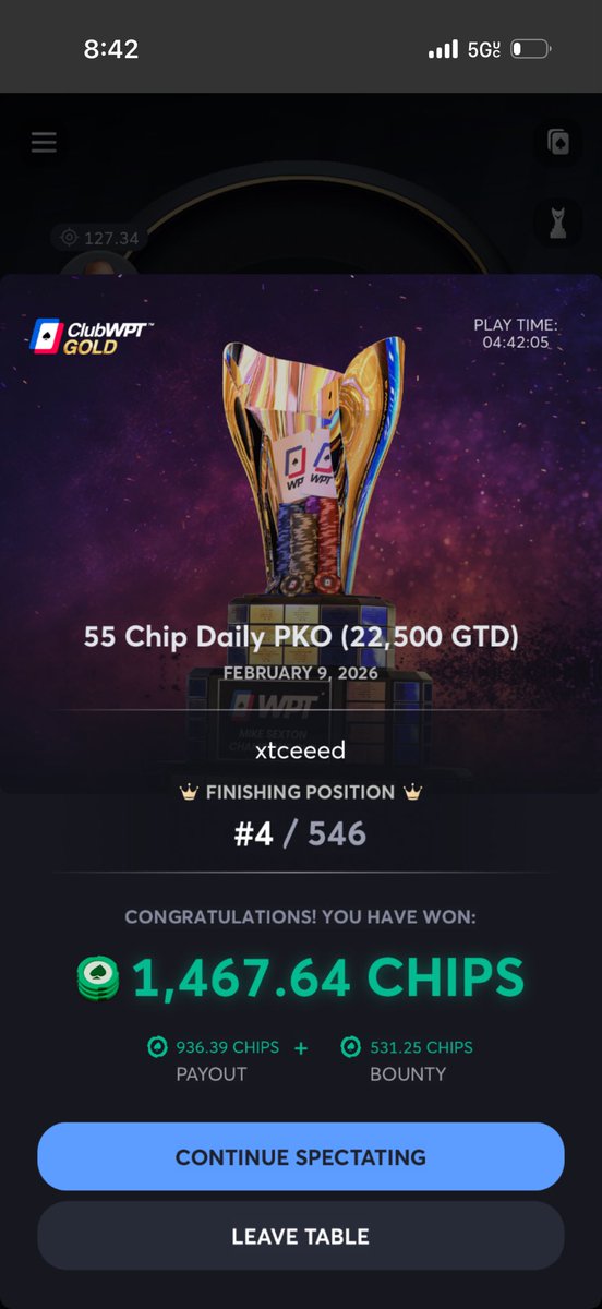 xtceeed's tweet image. Not the ending I hoped for, but still a nice result.