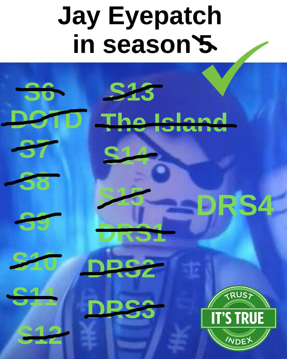 EYEPATCH JAY IN S4 I KNOW IT GUYS TRUST ME