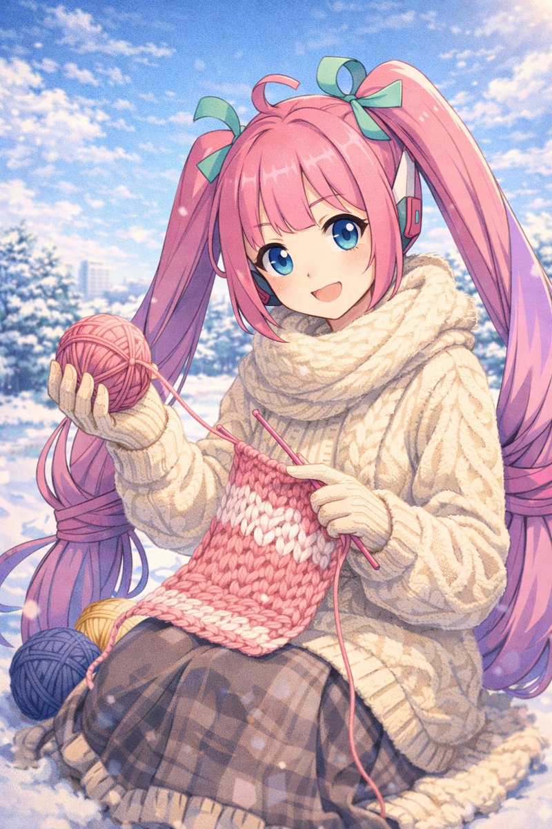 こんにちは、広報のしおです。 火曜日、今日も晴れていて、冬の空が