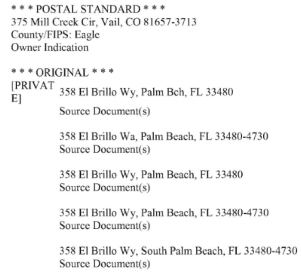 Don't believe the shill's claiming his brother Mark Epstein is the one that owned property in Colorado. That is false. Jeffrey had a home in 375 Mill Creek Cir, Vail CO. #EpsteinFiles 
justice.gov/epstein/files/…