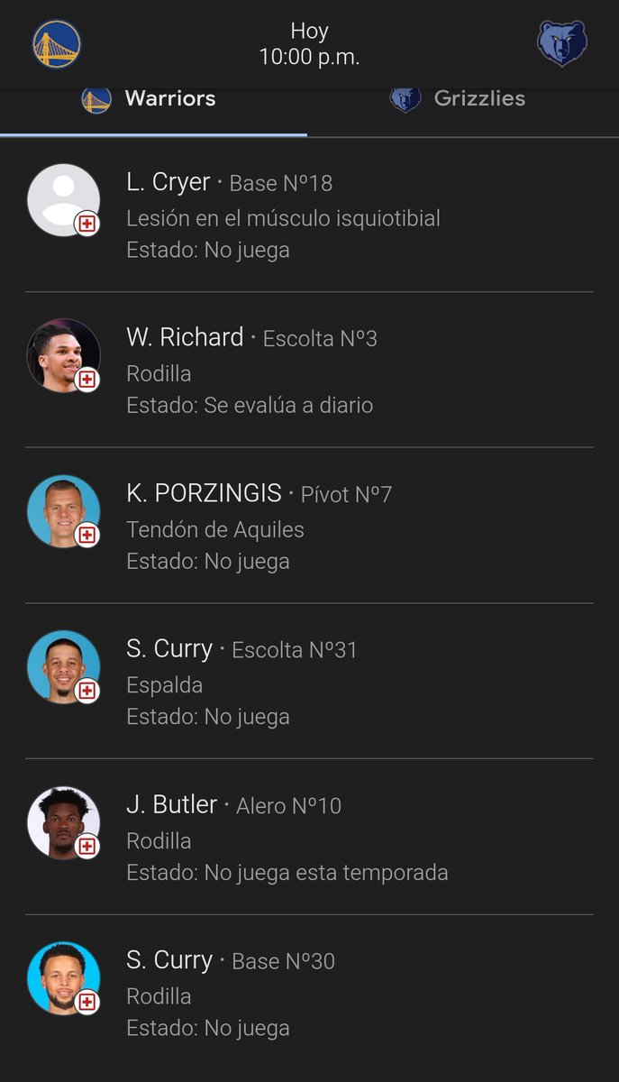 el proximo fichaje deberia ser un medico un cirujano y un fiscal para el nuevo hospital de golden state warriors