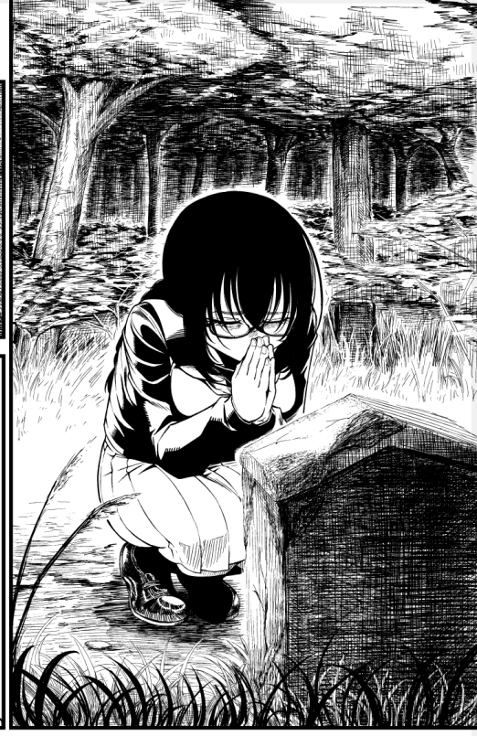 ひたすら森を描いている 