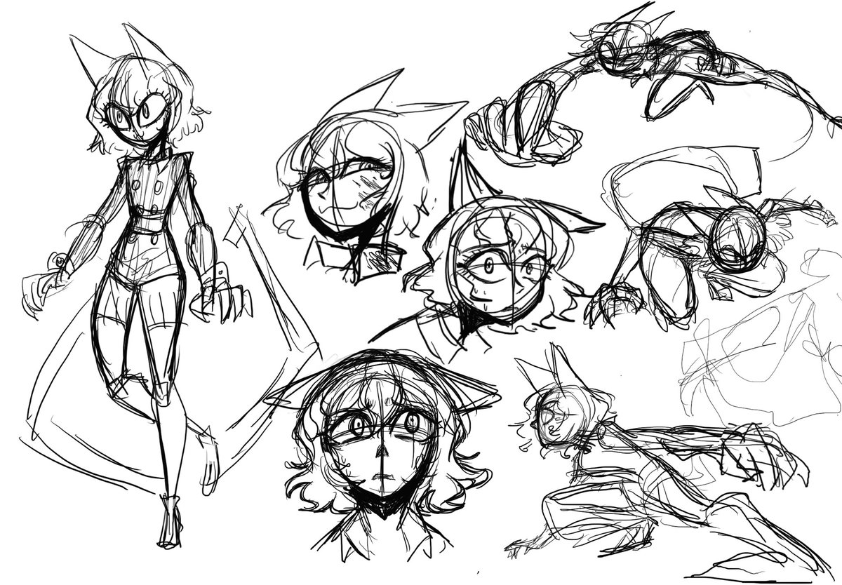 NamelessNovas's tweet photo. Old doodles of #HxH #Pitou https://t.co/orOlMlPISN