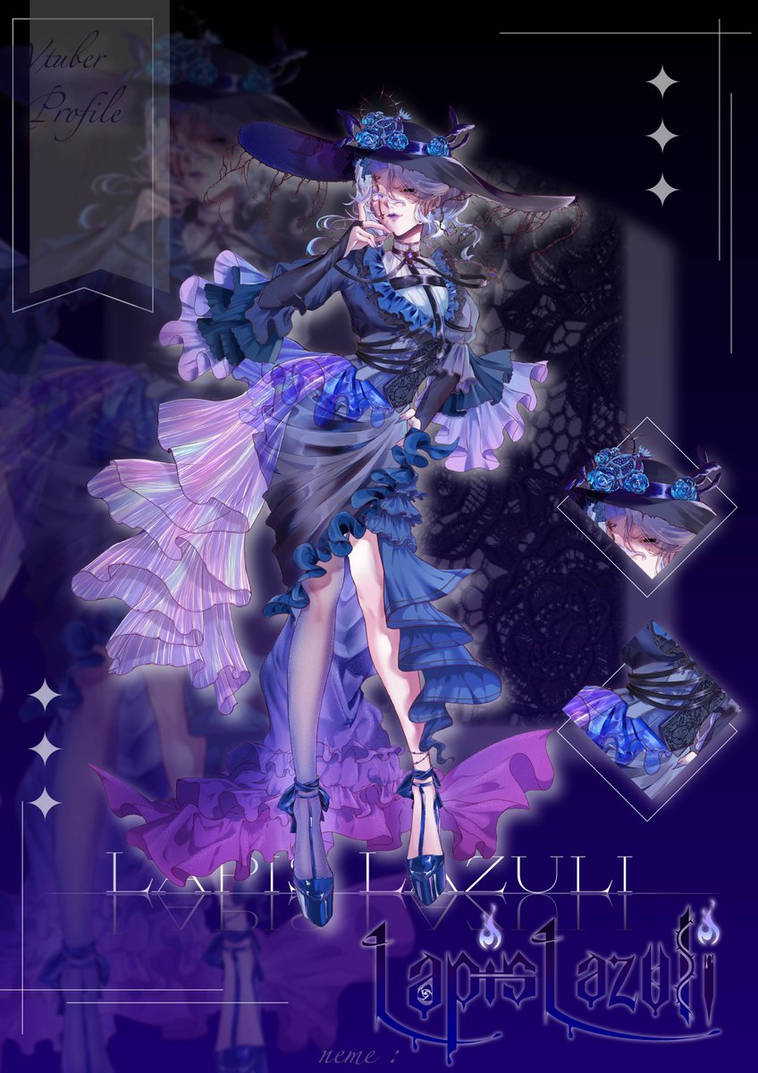 💙𓈒𓏸꒦ #立ち絵公開 ꒷𓈒𓏸☠️

✝︎•┈••✝︎••┈•✝︎

Don't be afraid... I'll be your light.

✝︎•┈••✝︎••┈•✝︎

EN亡霊悪役令嬢VTuber
『   𝐋𝐚𝐩𝐢𝐬 𝐋𝐚𝐳𝐮𝐥𝐢   』
死しても美しい美貌に、触れてみませんか＿＿

※卒業制作品です、活動予定はございません