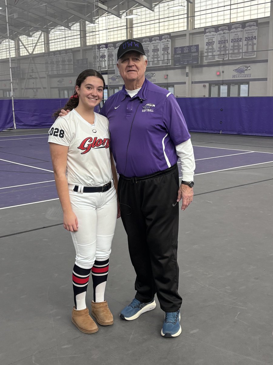 Thank you University of Wisconsin-Whitewater for hosting a wonderful pitching and hitting camp. I had a great time getting to know the team and learning new skills!
<a href="/UWWSoftball/">Warhawk Softball</a> 
<a href="/Glory08Schmidt/">VA Glory Schmidt</a>