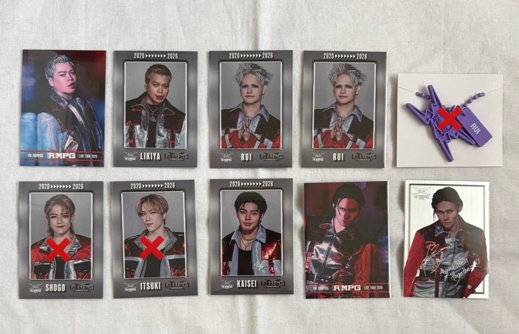 THERAMPAGE ランペ (R)MPG トラステ フォトカ アクスタ ラバー