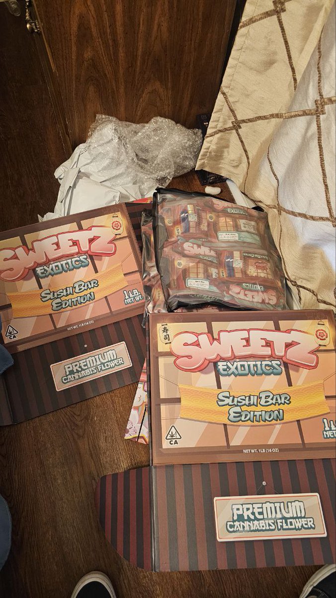 TD on a Sunday 🤯
Sweetz Exotics Sushi Bar Edition